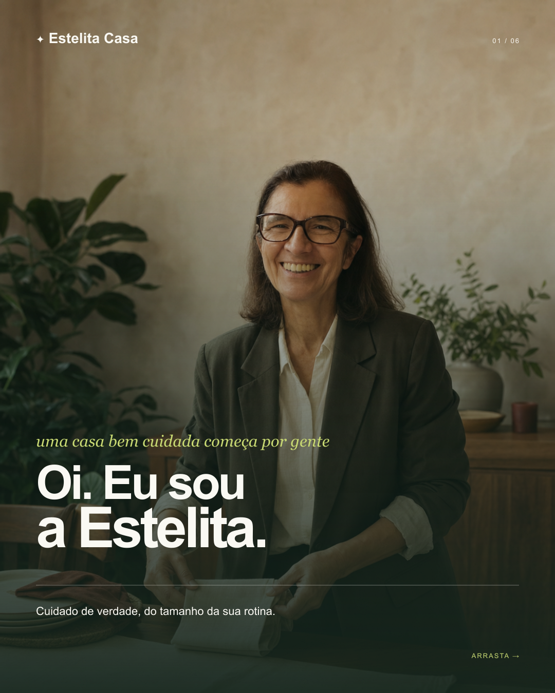 Prazer, eu sou a Estelita